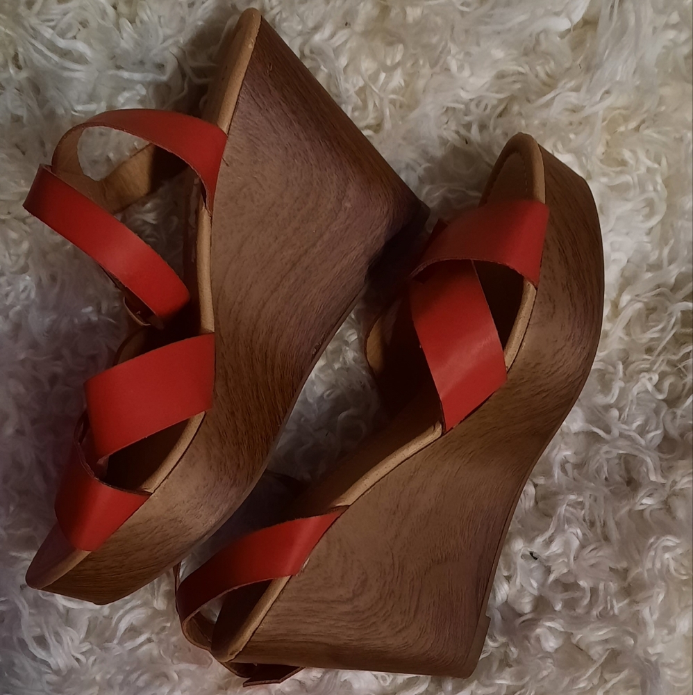 🍀3/15 Diba Sandal Red Heels